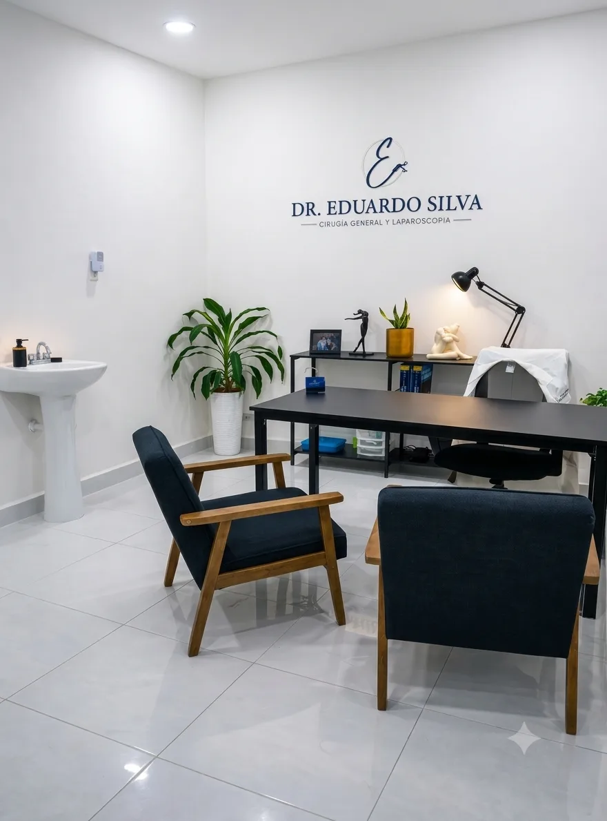 Consultorio del Dr. Eduardo Silva Loredo en Multicentro de Salud Guadalupe